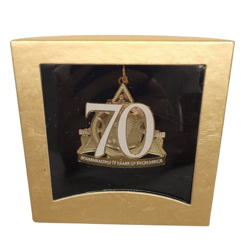 Beacon Design 2012 U.S. Army Transportation Corps 70th Anniversary Ornament NIB